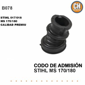 Codo de admisión  017/018 MS 170/180