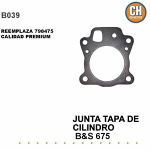 Junta Tapa Cilindro Motor Vertical B&S 675 Modelo Nuevo