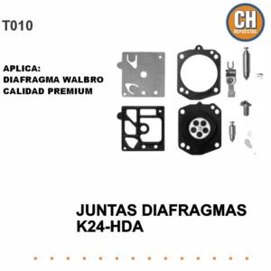 KIT DE REPARACIÓN CARBURADOR WALBRO K24-HDA COMPLETO