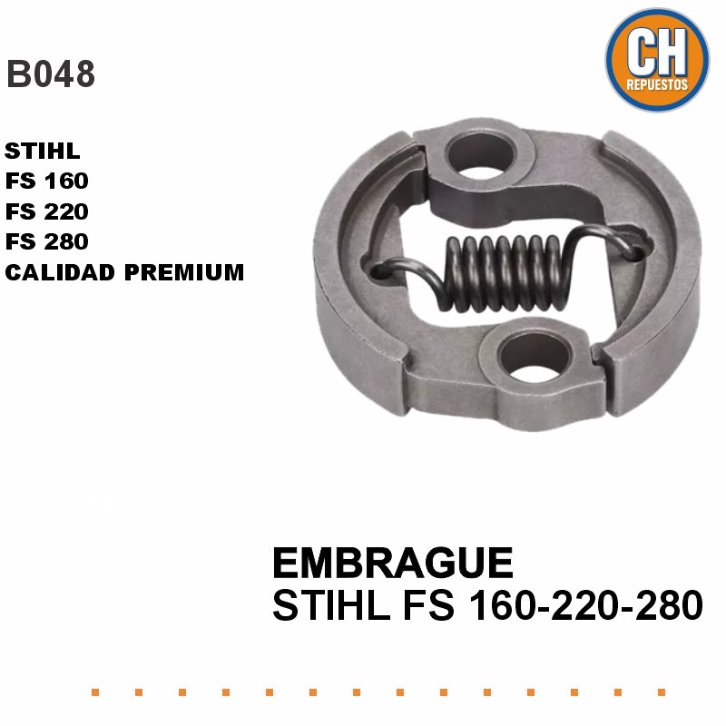 Embrague Para Desmalezadora Stihl Fs160/220/280 Alternativo