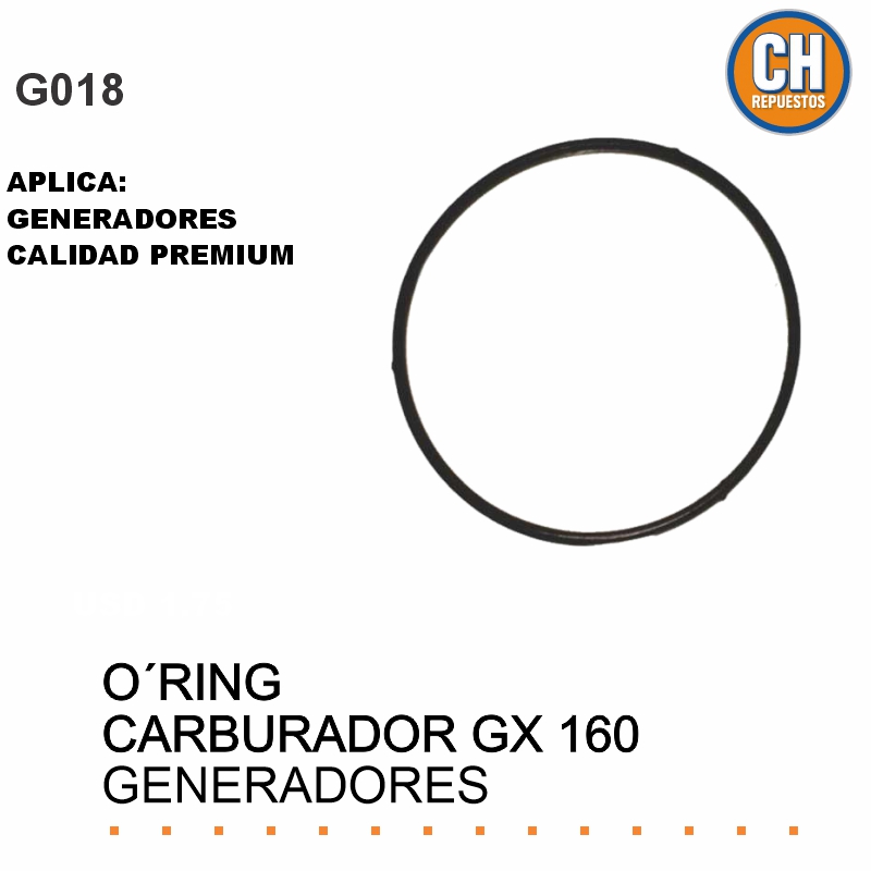 O´RING CARBURADOR GX160