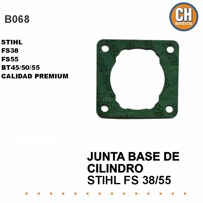 Junta base de cilindro FS 38/55 BT 45/50/55 HS 45 KA85R SH85