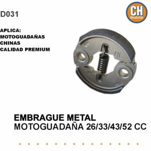 EMBRAGUE METAL 33/43/52 DESMALEZADORA