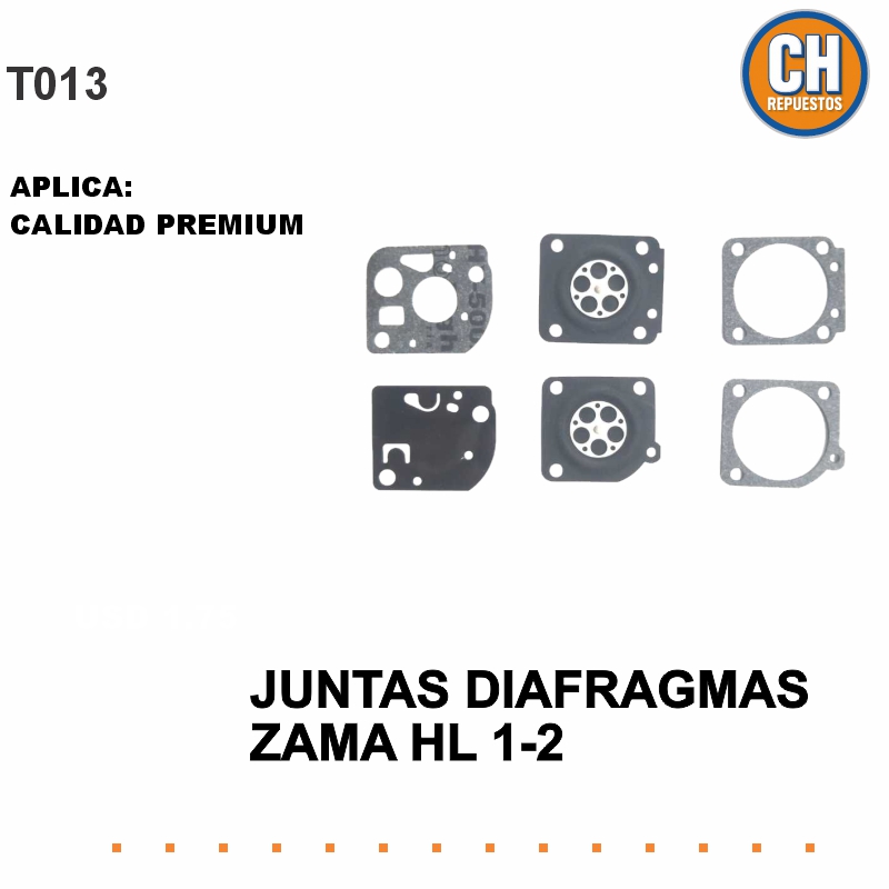 JUNTAS ZAMA HL 1-2