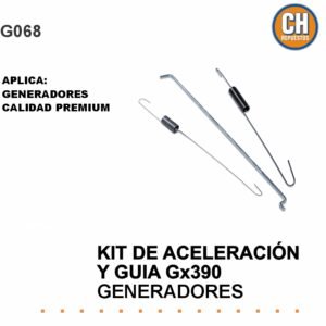 KIT DE ACELERACIÓN Y GUIA GX390